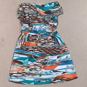 Glam Strapless Coverup